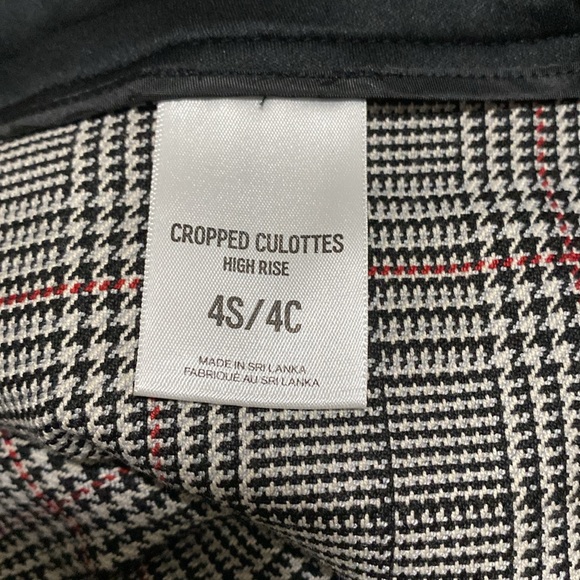 Express Cropped Culottes Pants - Picture 6 of 6